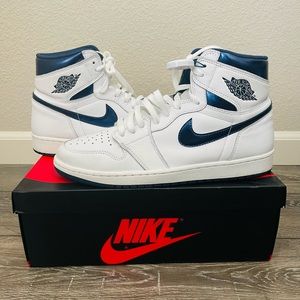 Metallic Navy Jordan 1